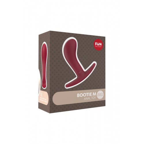 Анальный стимулятор Fun Factory Bootie Medium бордовый