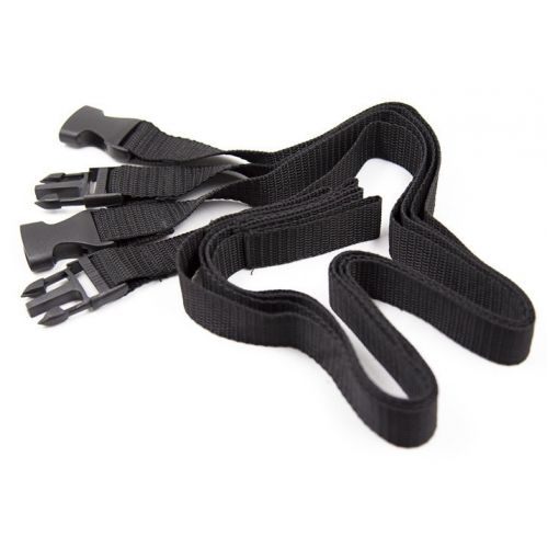 Комплект для бондажа к кровати черного цвета