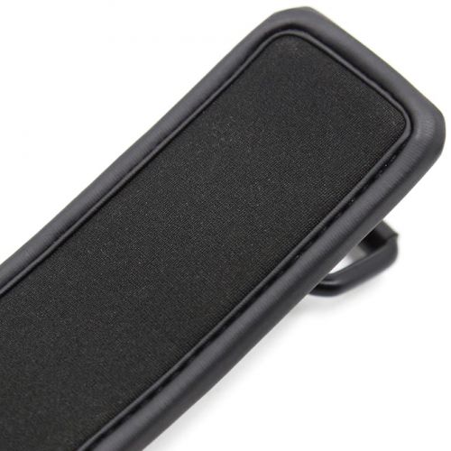 Матовые черные наручники с цепочкой