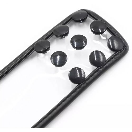 Прозрачные силиконовые наручники на кнопках