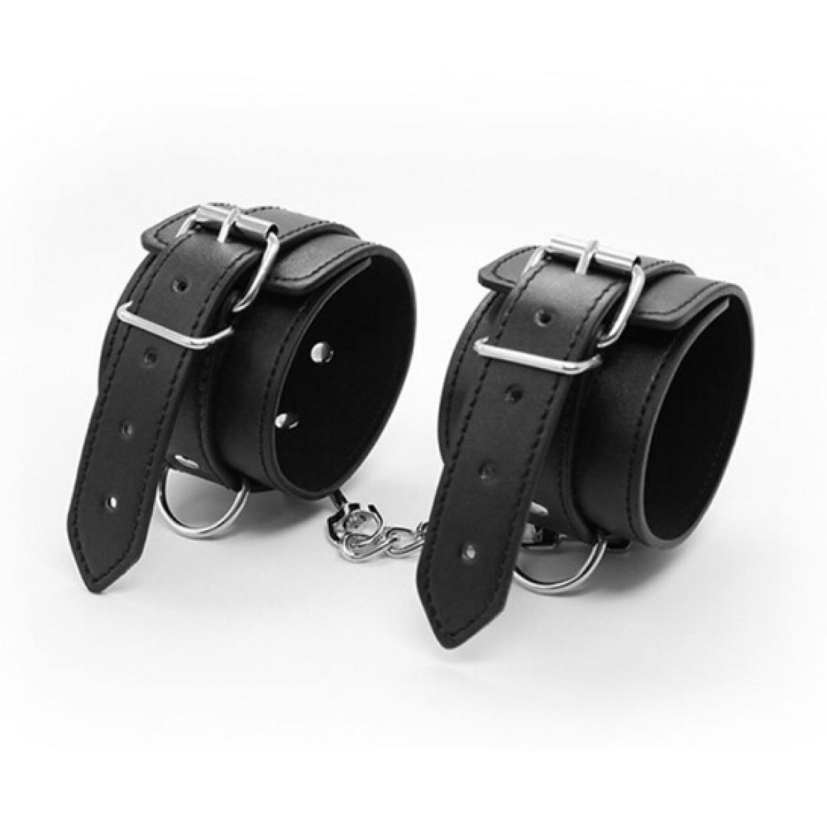 Классические черные наручники 