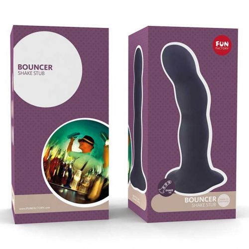 Фаллос Fun Factory Bouncer со смещенным центром тяжести черный