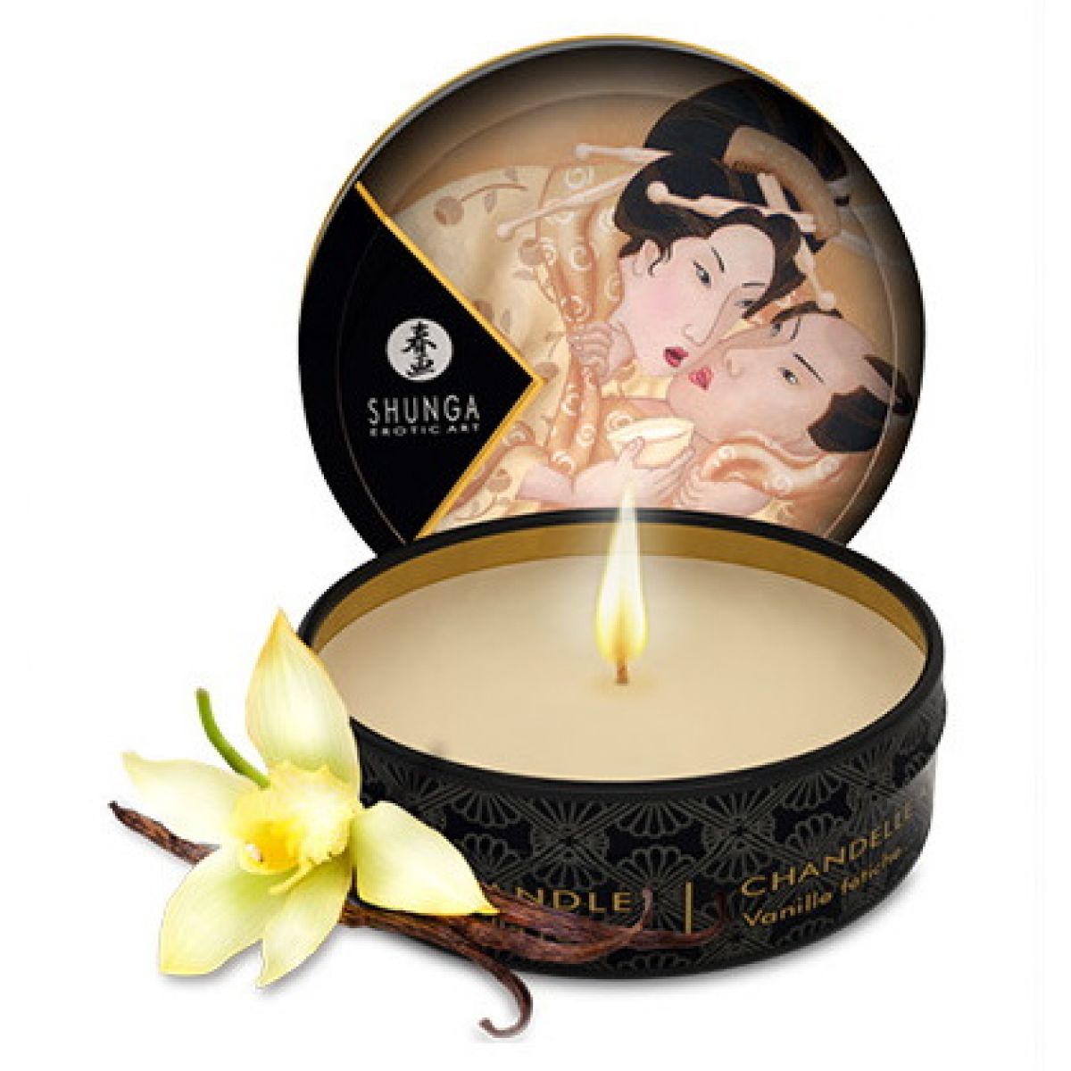 Массажная аромасвеча Shunga Ваниль 30 мл