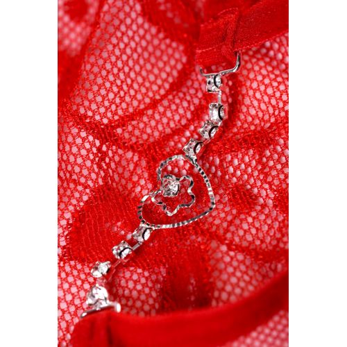 Трусики со стразами Joli Lillian красные OS