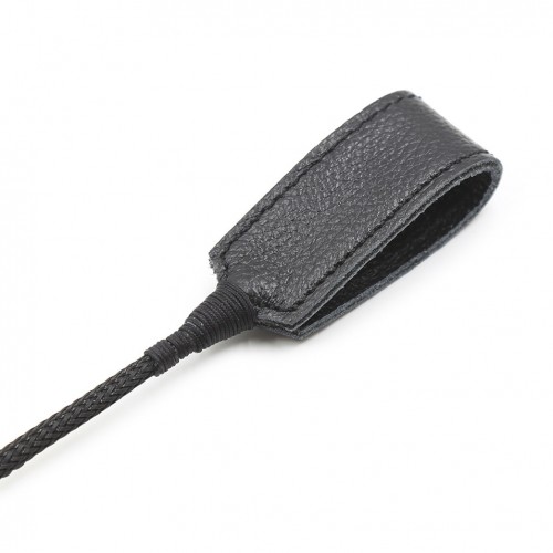 Дизайнерский стек с золотистой вставкой на ручке