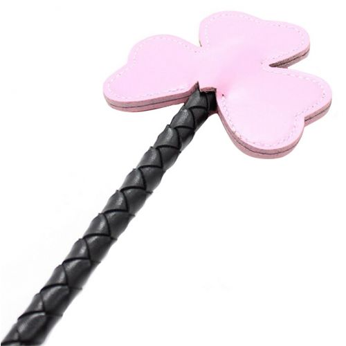 Черный стек с розовым наконечником Клевер 70 см