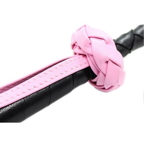 Черный стек с розовым наконечником Клевер 70 см