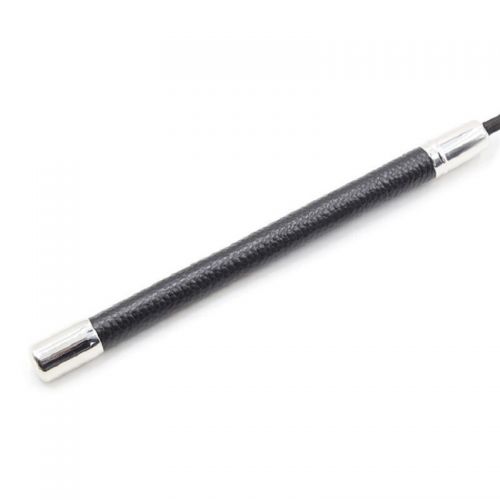 Стек из натуральной кожи с силиконовым наконечником 50 см