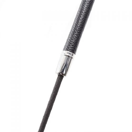 Стек из натуральной кожи с силиконовым наконечником 50 см