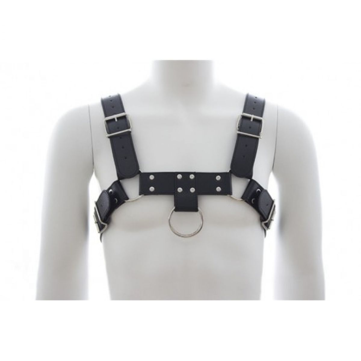 Мужская сбруя черного цвета