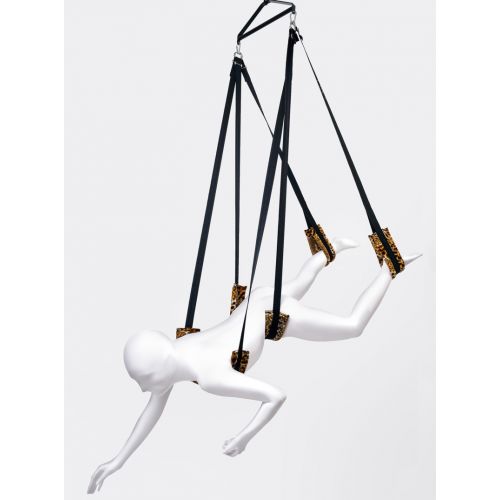 Леопардовые секс качели с креплением