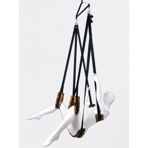 Леопардовые секс качели с креплением