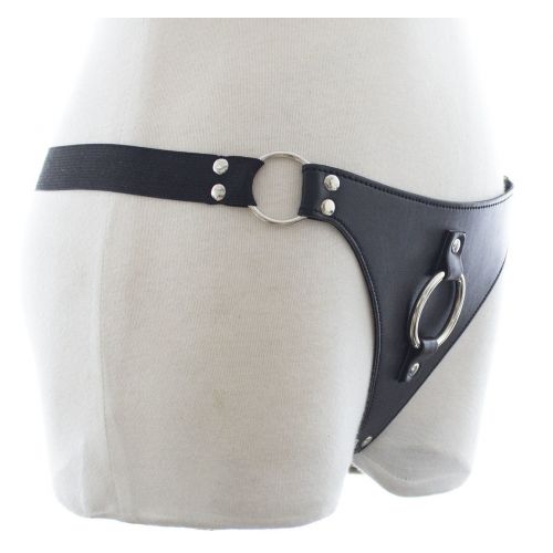 Универсальные трусики-стринги с кольцом