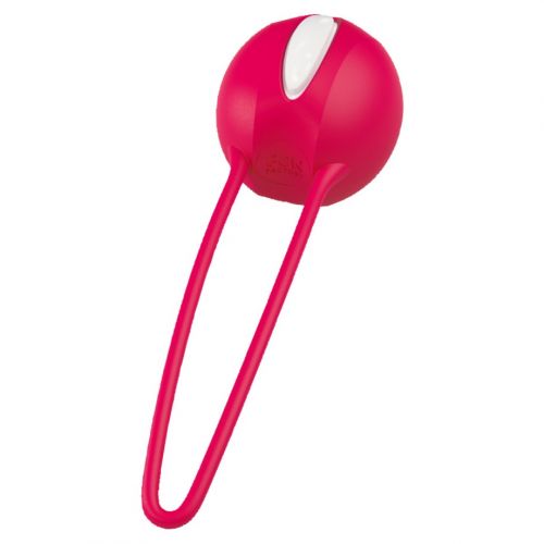 Шарик вагинальный Smartballs Uno красно-белый