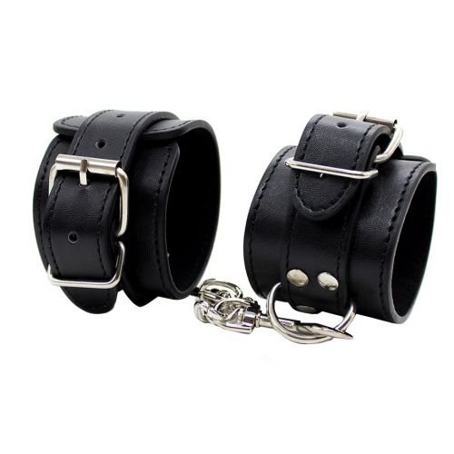 БДСМ набор для игр (плеть, наручники, поножи, маска)