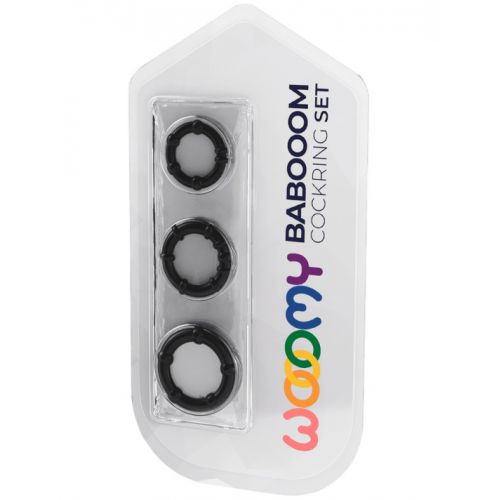 Набор эрекционных колец Babooom Ring Set Black