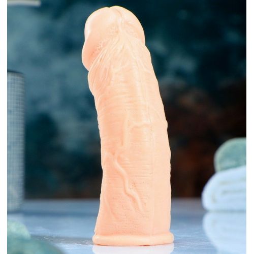 Фигурное мыло телесного цвета Темперамент 13 см, с ароматом вишневое молоко, 105 гр