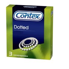 Презервативы Contex №3 Dotted с точк..