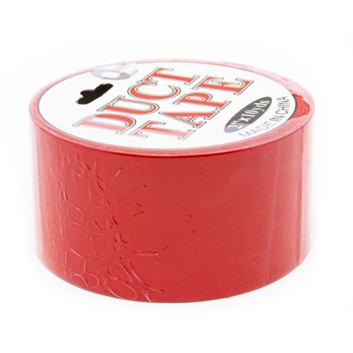Бондажная лента Duct Tape красная 15 м