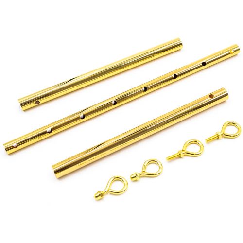 Регулируемая бондажная распорка золотого цвета