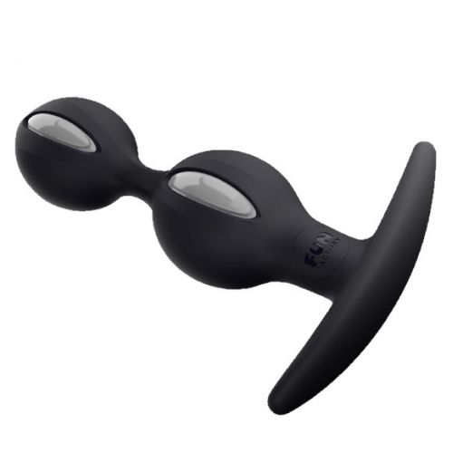 Анальный стимулятор Fun Factory B Ball Duo черно-серый