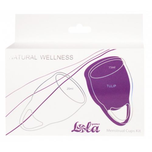 Набор менструальных чаш Natural Wellness Tulip Pink