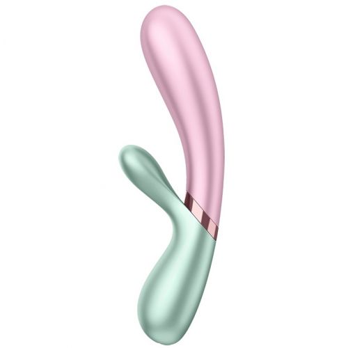 Смарт-вибратор с функцией нагрева Satisfyer Hot Lover мятно-розовый
