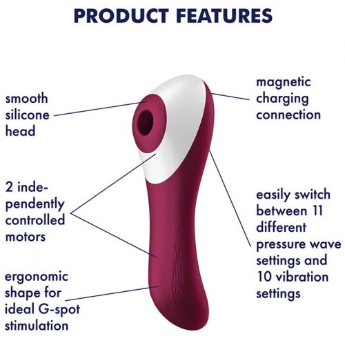 Вакуумно-волновой вибратор Satisfyer Dual Crush