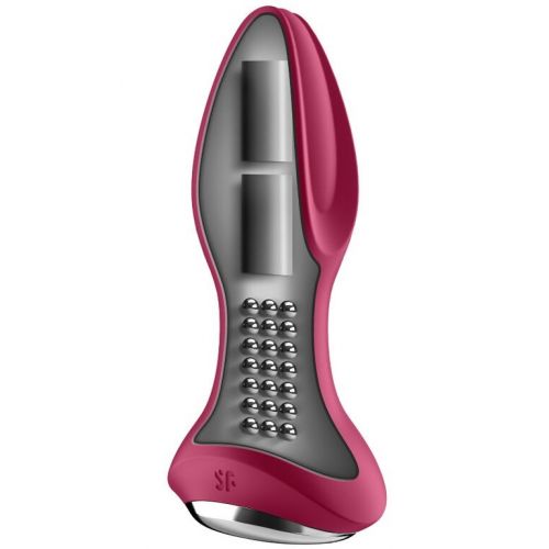 Анальный пробка с ротацией и вибрацией Satisfyer Rotator Plug 2+ фуксия