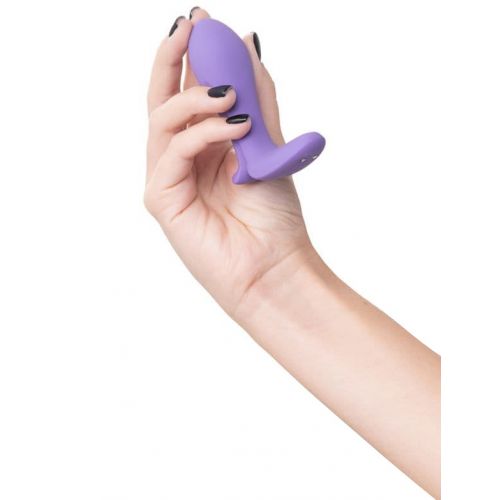 Анальная смарт-втулка с вибрацией и стимулятором промежности Satisfyer Intensity Plug