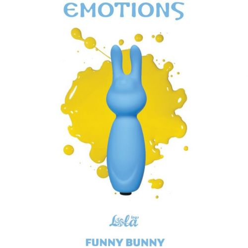 Мини-вибратор Emotions Funny Bunny Blue