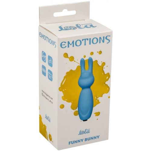 Мини-вибратор Emotions Funny Bunny Blue