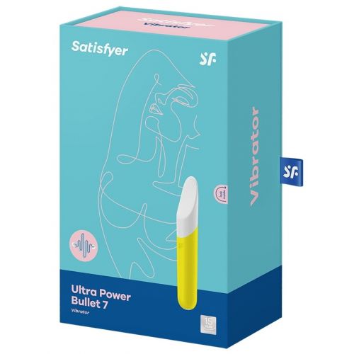 Мини вибратор Satisfyer Ultra Power Bullet 7 желтый