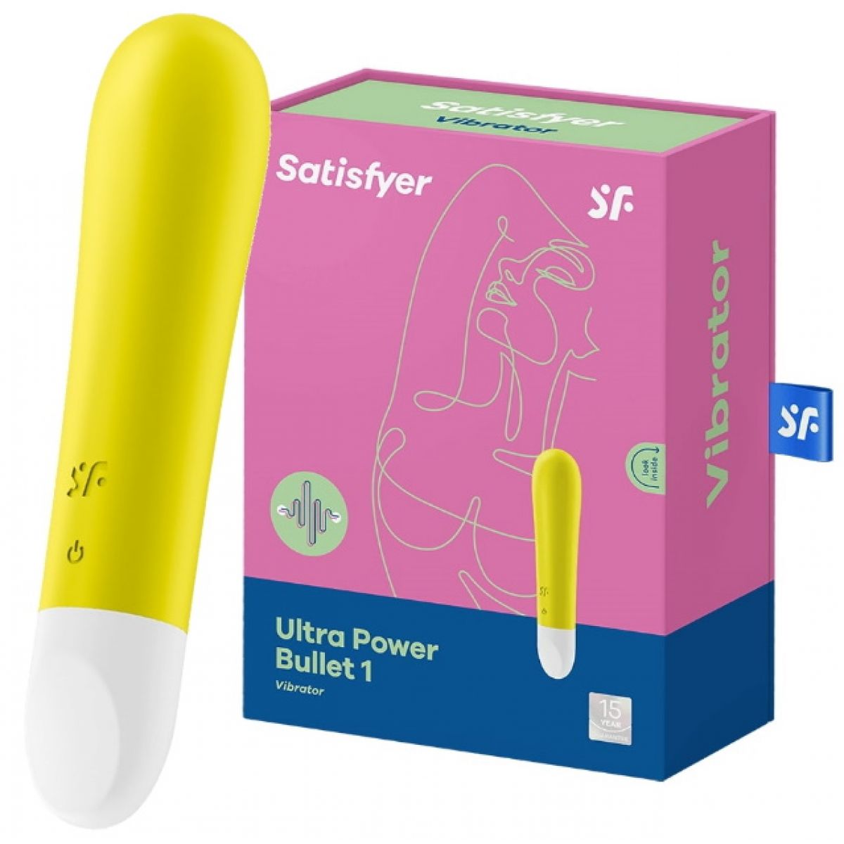 Мини вибратор Satisfyer Ultra Power Bullet 1 желтый