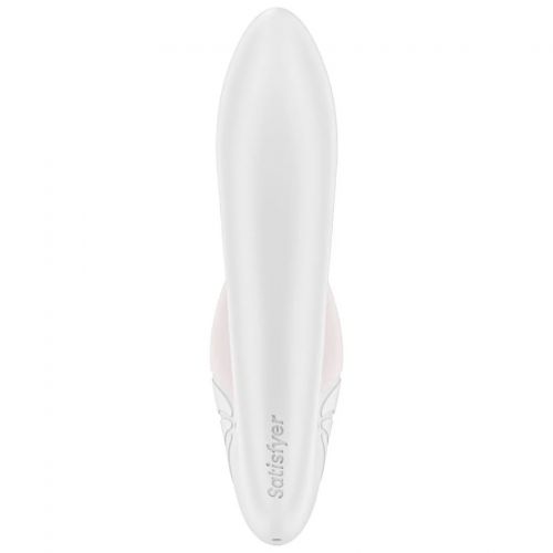 Вибратор с вакуумно-волновым стимулятором клитора Satisfyer Supernova White