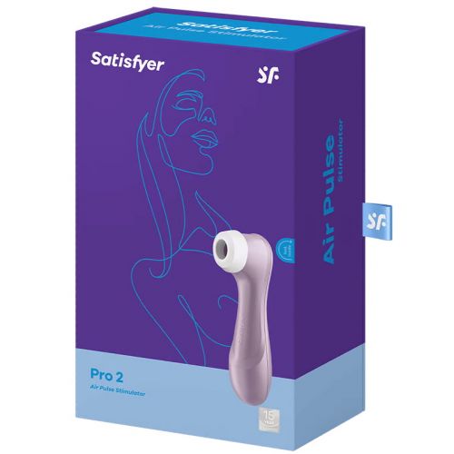 Вакуумно-волновой стимулятор клитора Satisfyer Pro 2 фиолетовый