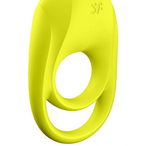 Двойное эрекционное виброкольцо Satisfyer Spectacular Duo желтое