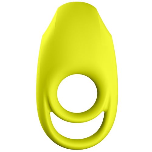 Двойное эрекционное виброкольцо Satisfyer Spectacular Duo желтое