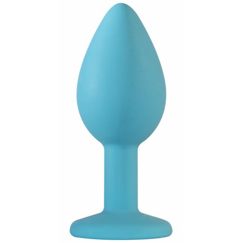 Анальная пробка Emotions Cutie Small Turquoise Light Purple Crystal