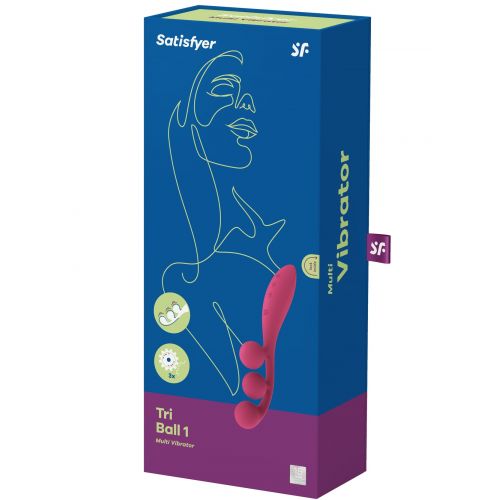 ДЕФОРМИРОВАННАЯ УПАКОВКА Универсальный мультивибратор Satisfyer Tri Ball 1