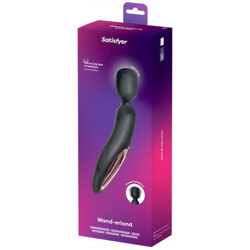 Вибромассажер для тела Satisfyer Wand-erland Black