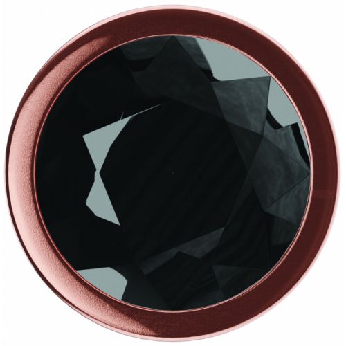 Анальная пробка Diamond Jet Shine L розовое золото