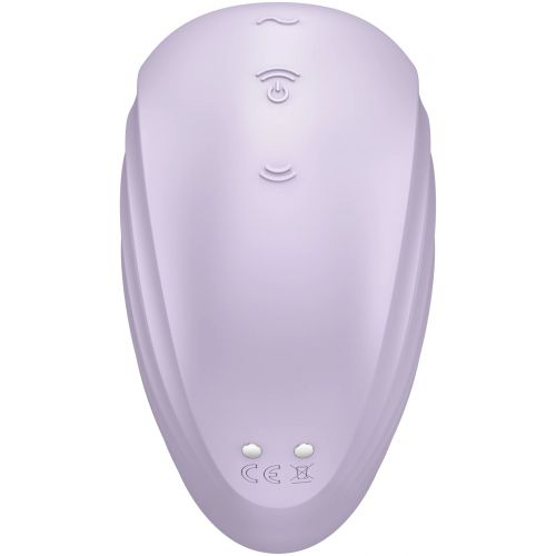 Вакуумно-волновой стимулятор с вибрацией Satisfyer Pearl Diver фиолетовый