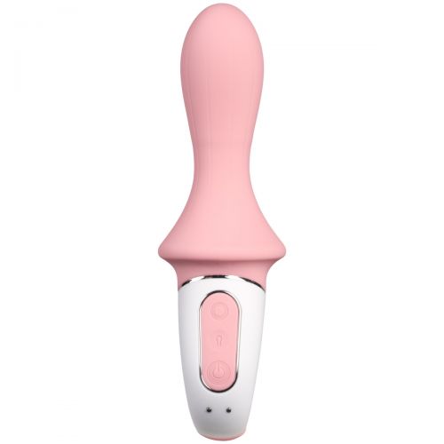 Расширяющийся анальный смарт-вибратор Satisfyer Air Pump Booty 5+ розовый