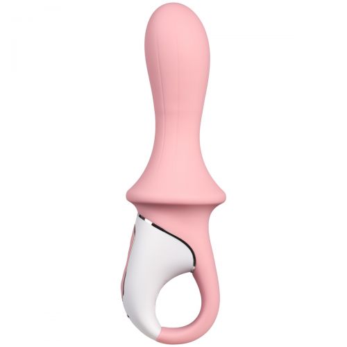 Расширяющийся анальный смарт-вибратор Satisfyer Air Pump Booty 5+ розовый