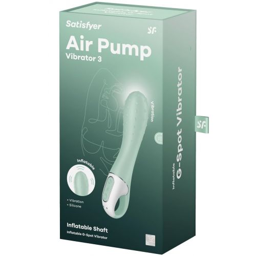 Расширяющийся вибратор Satisfyer Air Pump Vibrator 3