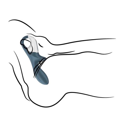 Расширяющийся вибратор Satisfyer Air Pump Booty 2