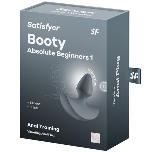 Анальная втулка со стимуляцией промежности Satisfyer Booty Absolute Beginners 1