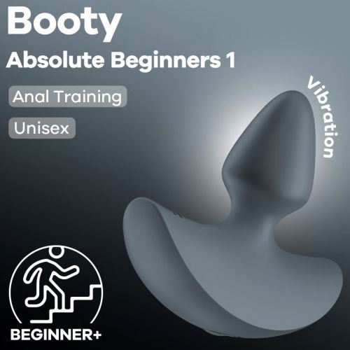Анальная втулка со стимуляцией промежности Satisfyer Booty Absolute Beginners 1