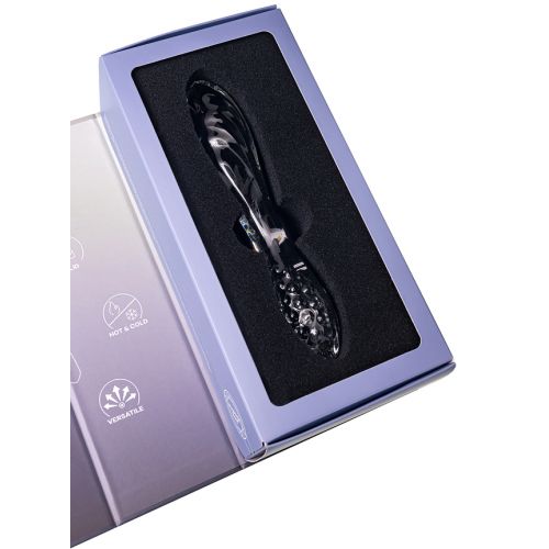 Двусторонний фаллос из стекла Satisfyer Dazzling Crystal 1 прозрачный 18 см